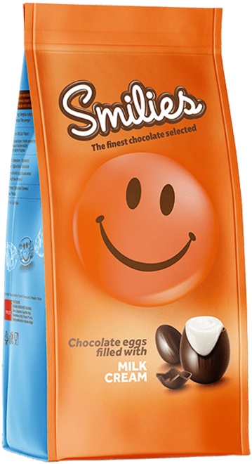 Slika za Čokoladne kuglice milk cream Smilies 138g