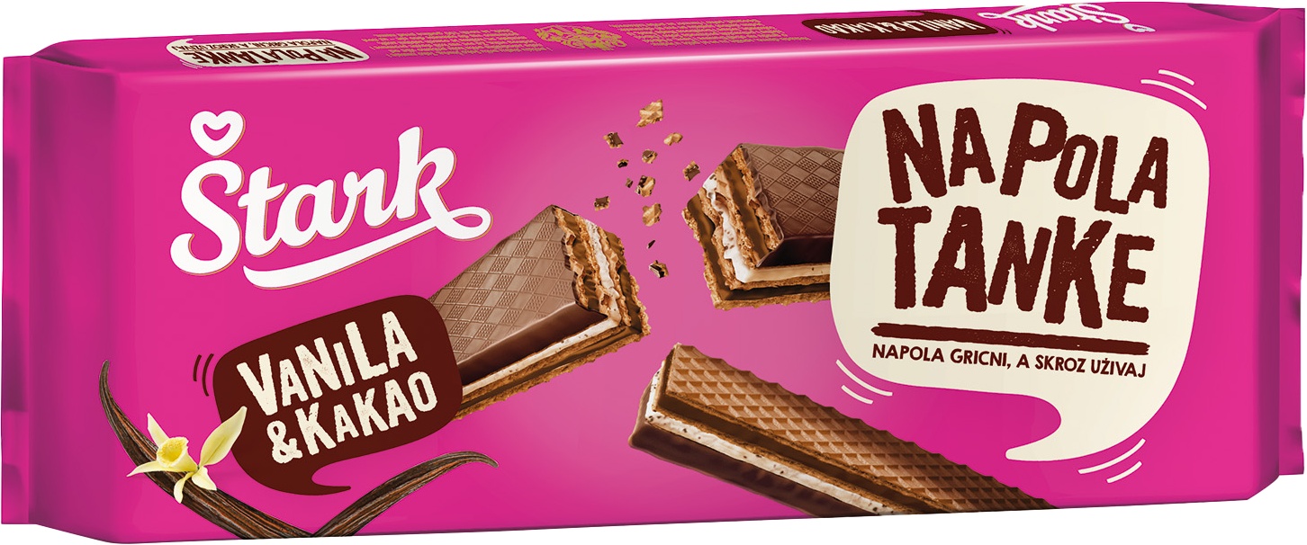 Slika za Napolitanke kakao i vanila Štark 130g