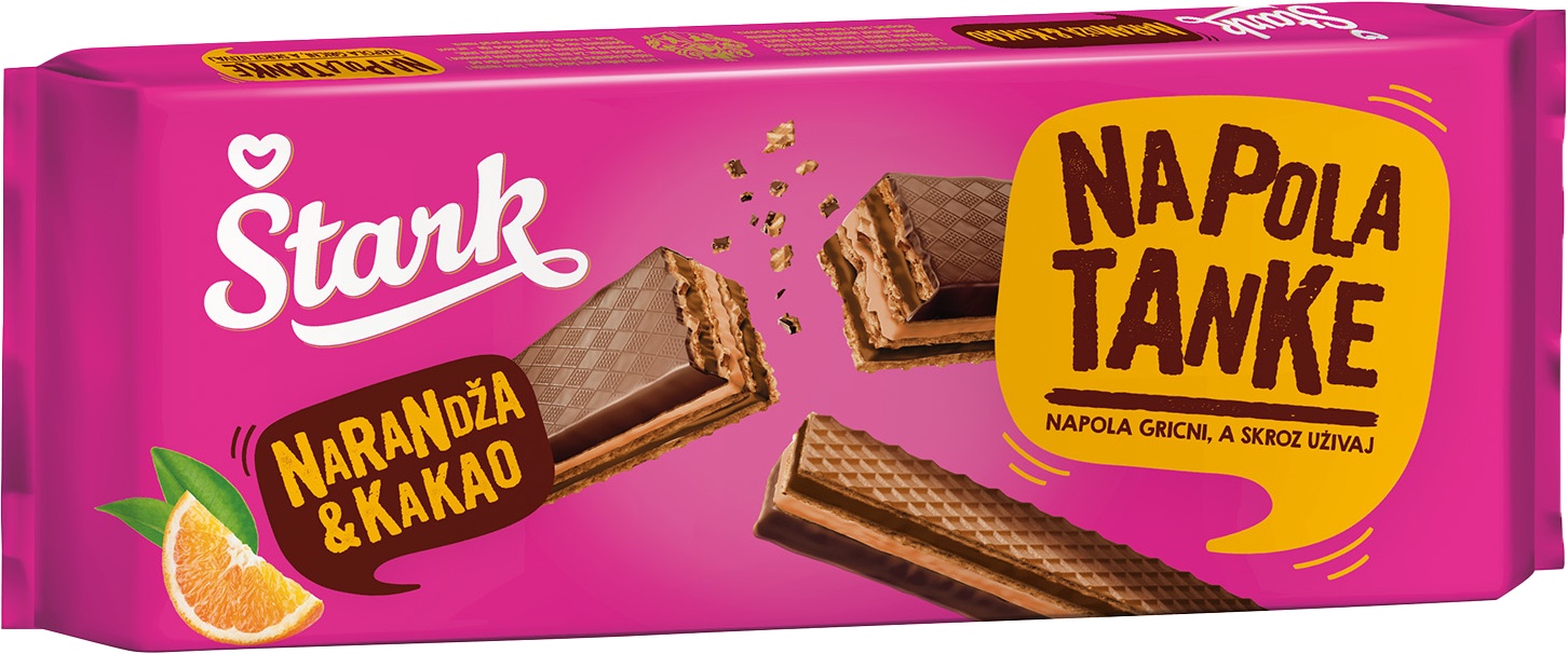 Slika za Napolitanke kakao i narandža Štark 130g