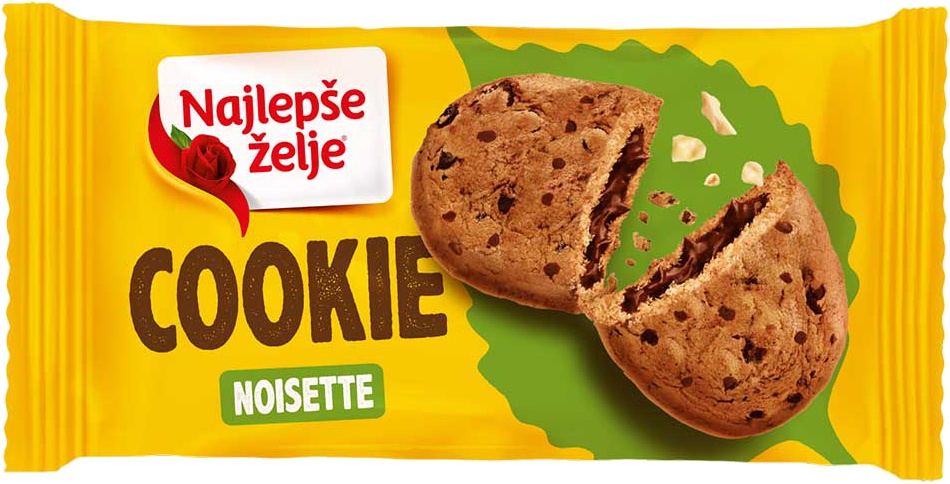 Slika za Cookies bar noisette Najlepše želje 32g