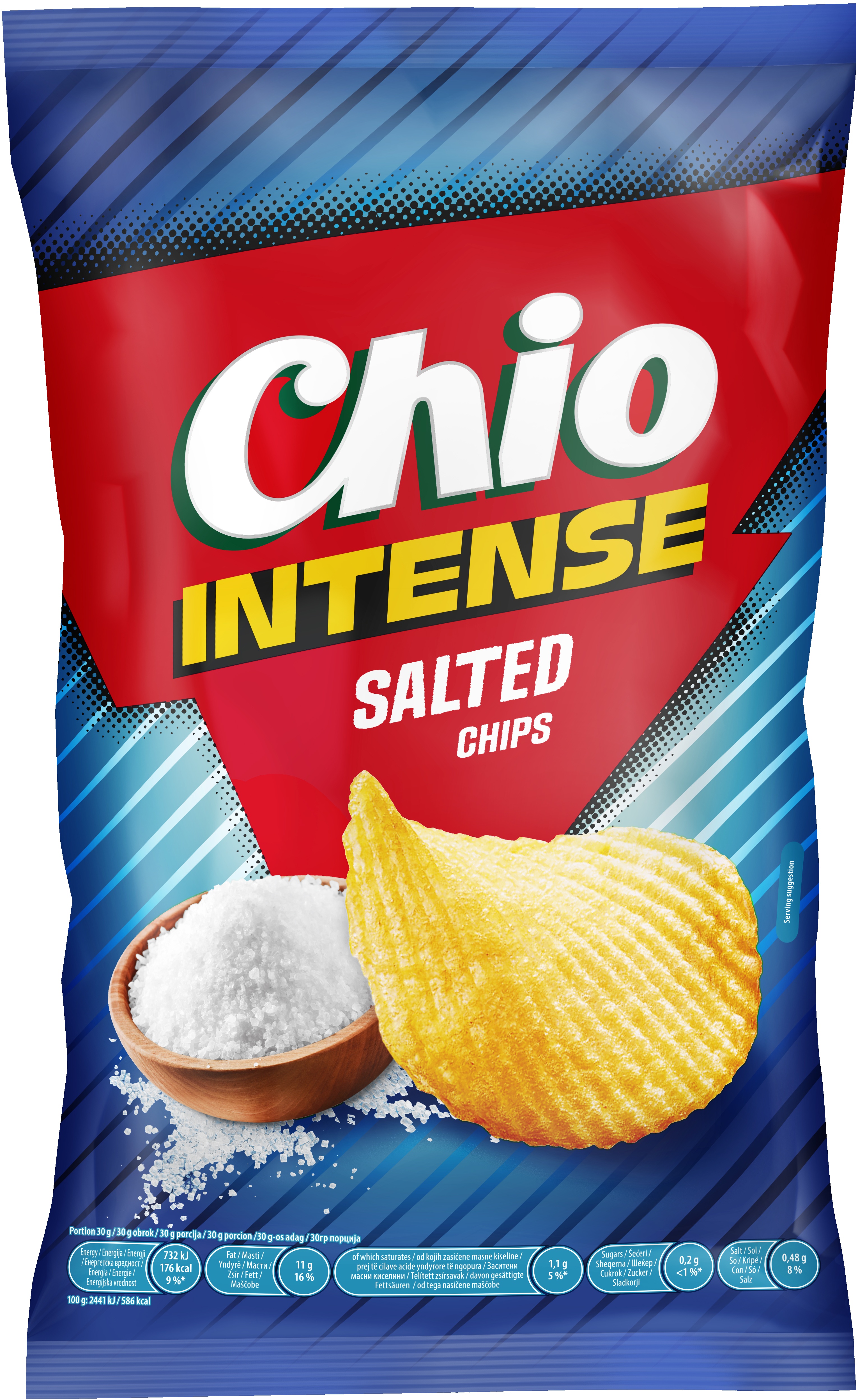 Slika za Čips intense salt Chio 120g