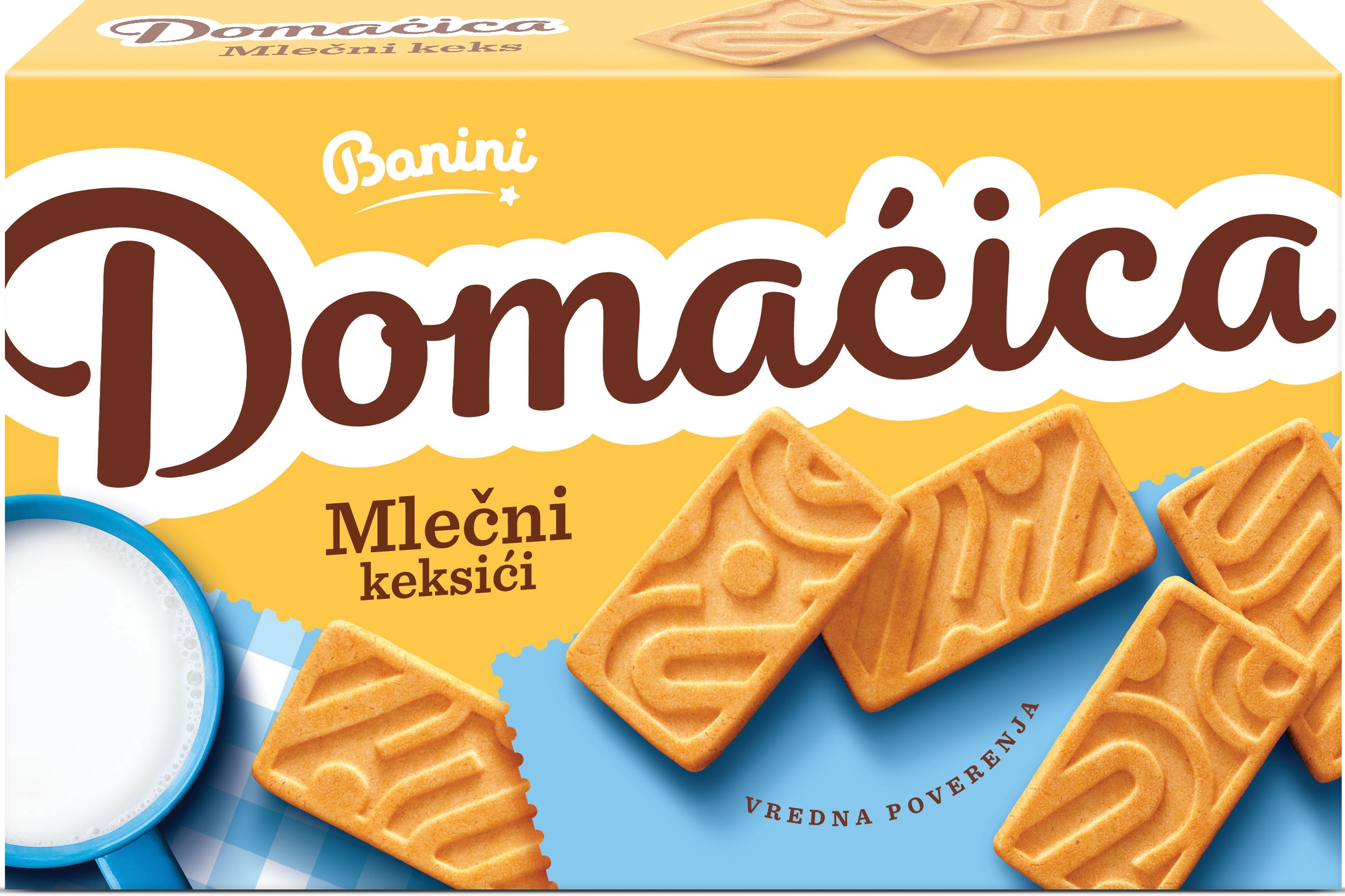 Slika za Keks mlečni keksići Domaćica 200g