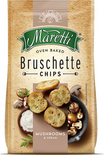 Slika za Dvopek pečurke i krem Brusketi Maretti 140g