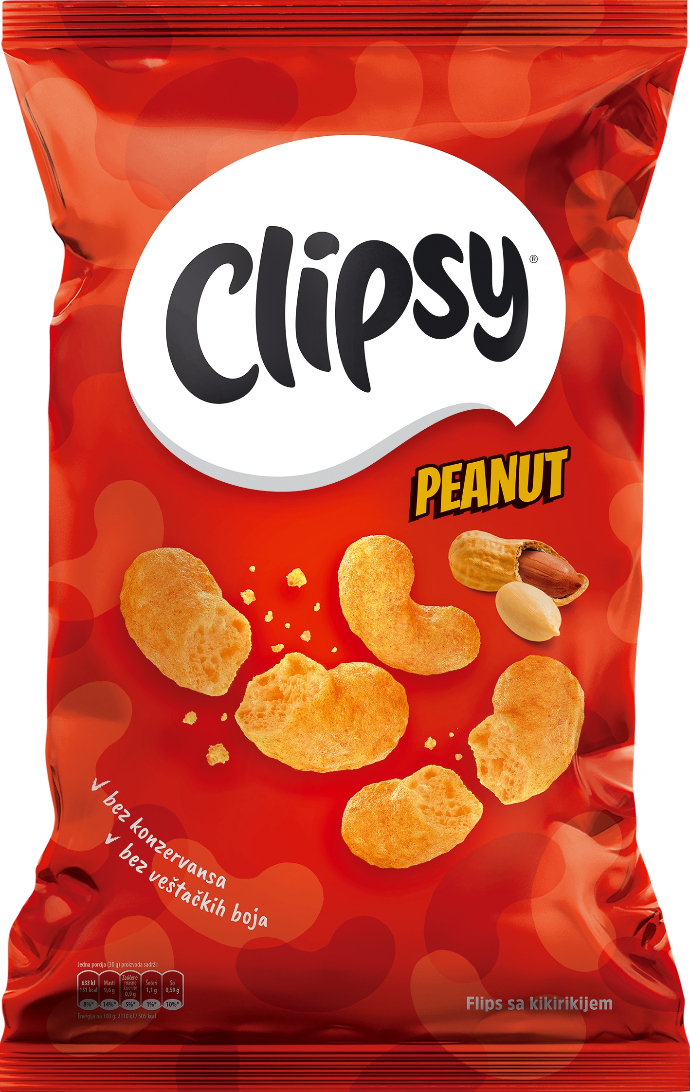 Slika za Flips kikiriki Clipsy 220g