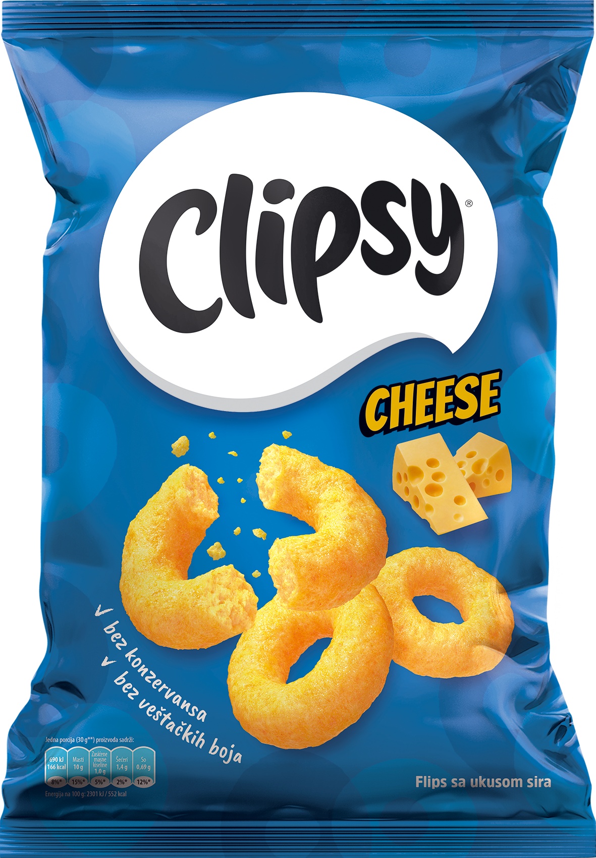 Slika za Flips sir Clipsy 85g