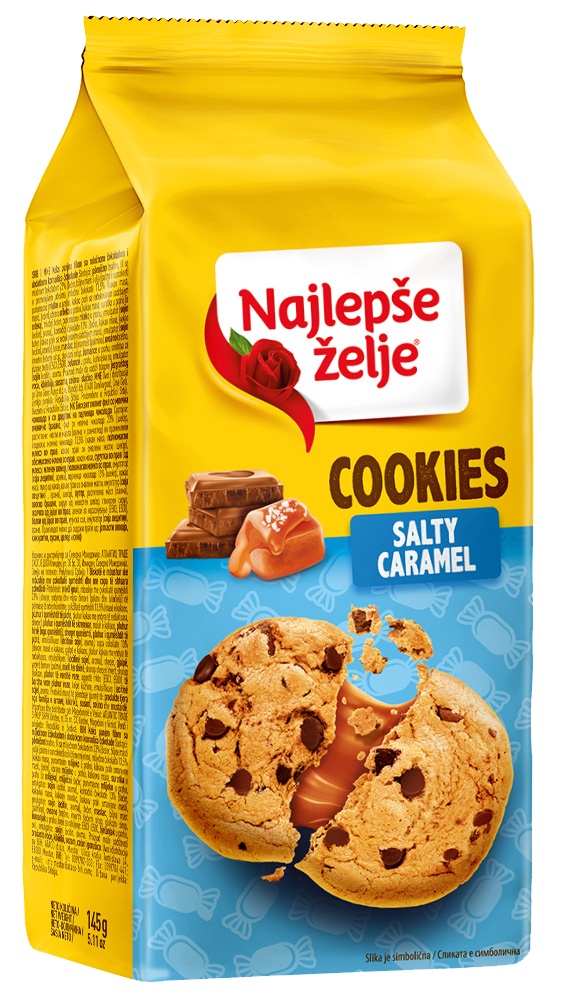 Slika za Cookies karamela Najlepše želje 145g