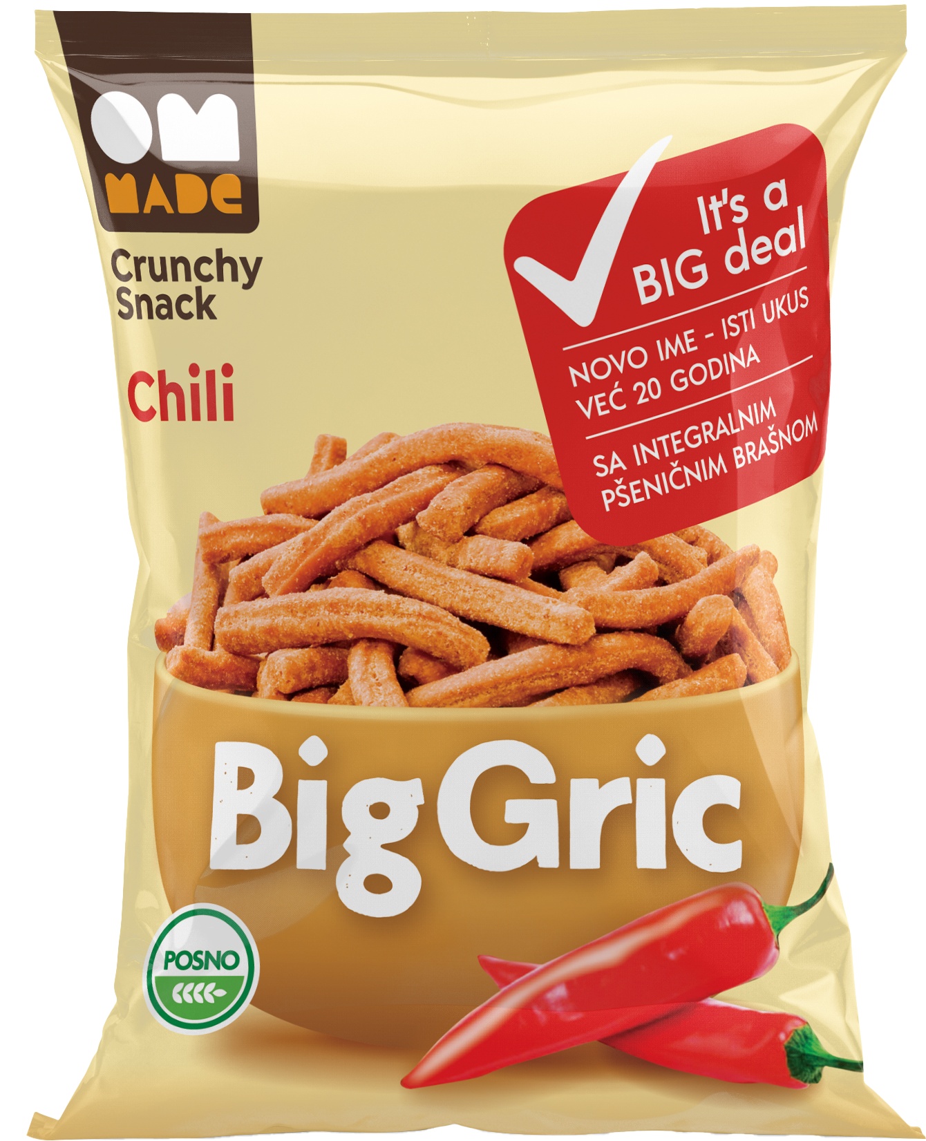 Slika za Grisine čili Big Gric 70g
