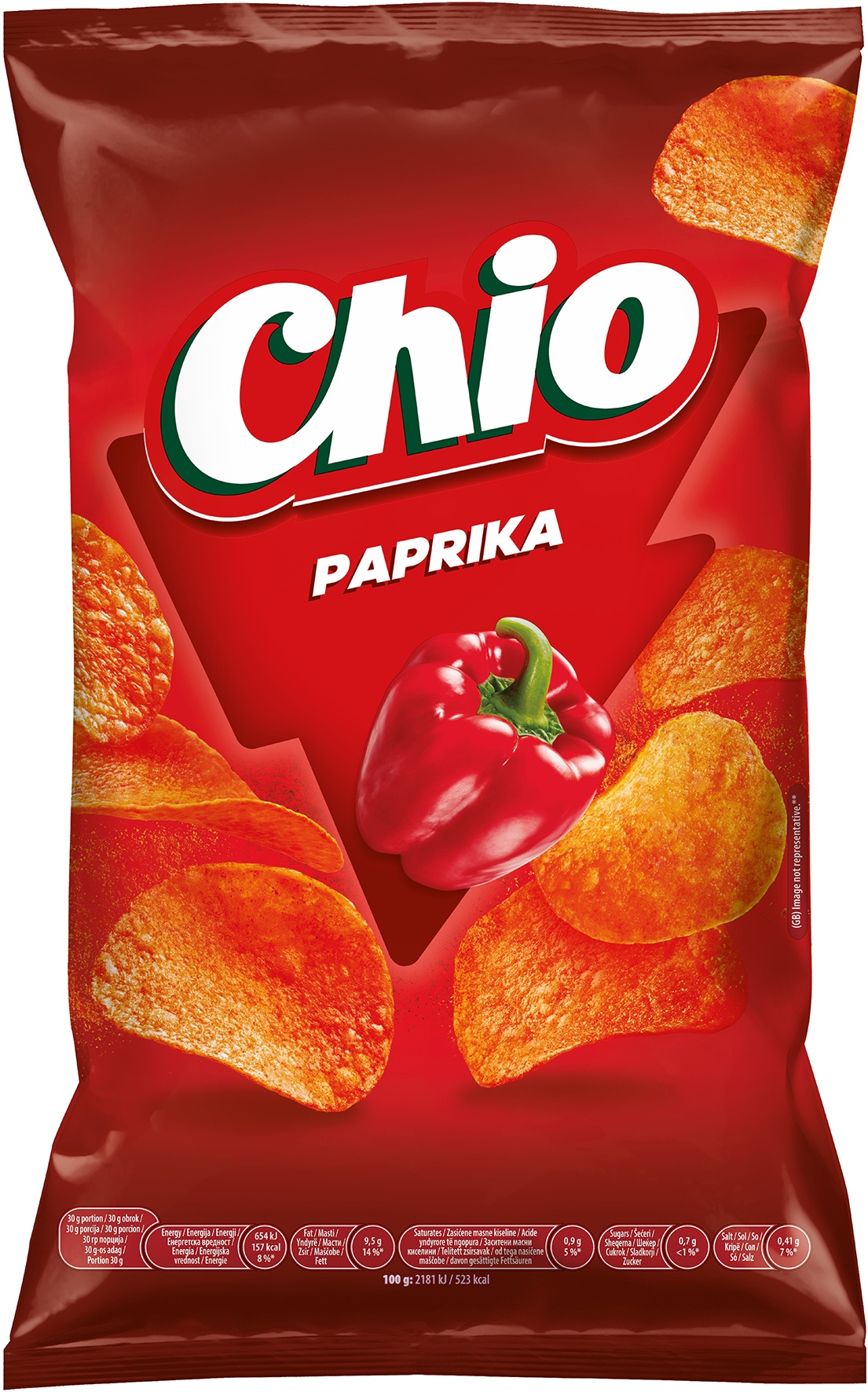 Slika za Čips crvena paprika Chio 80g