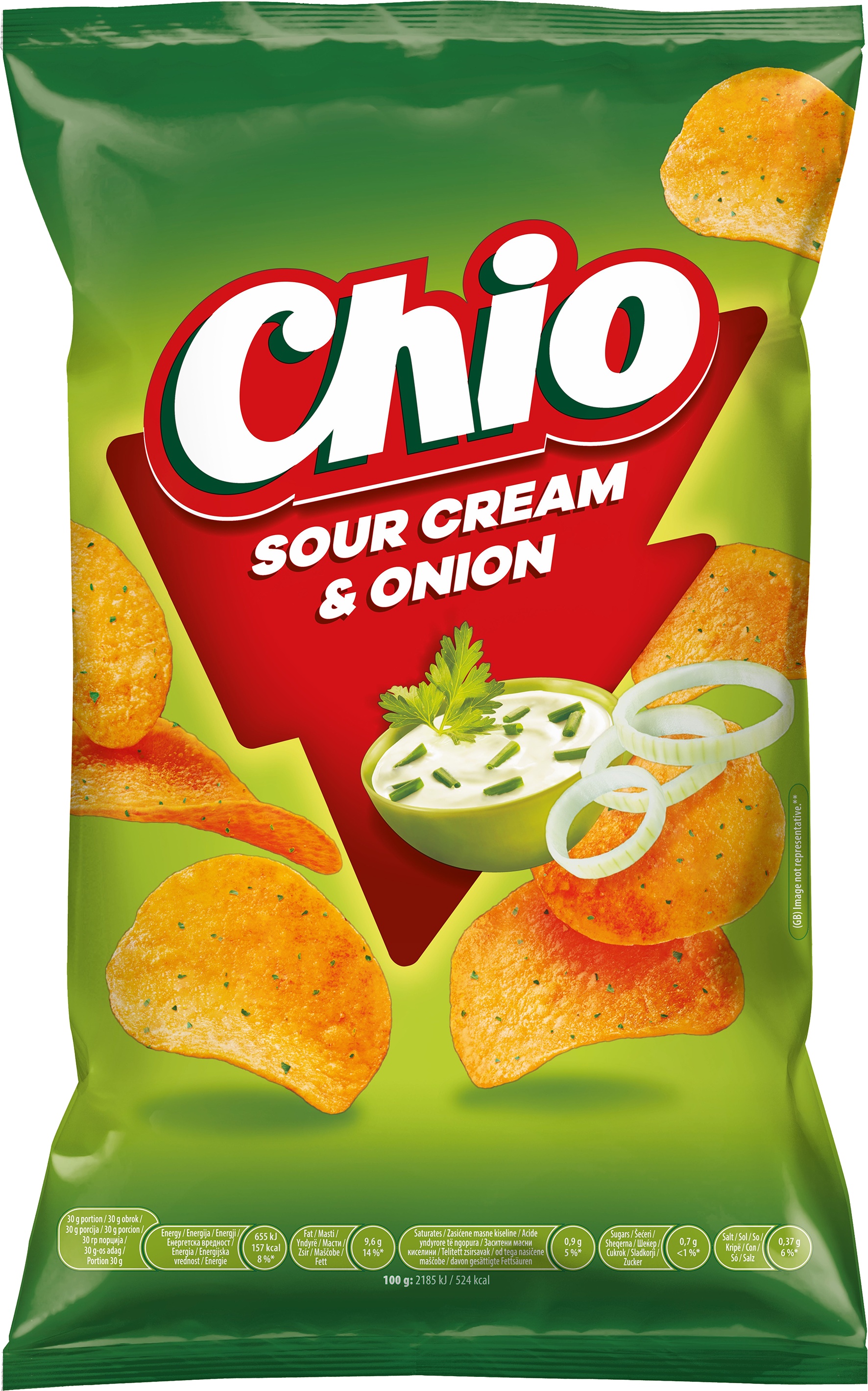 Slika za Čips sour cream & onion Chio 130g