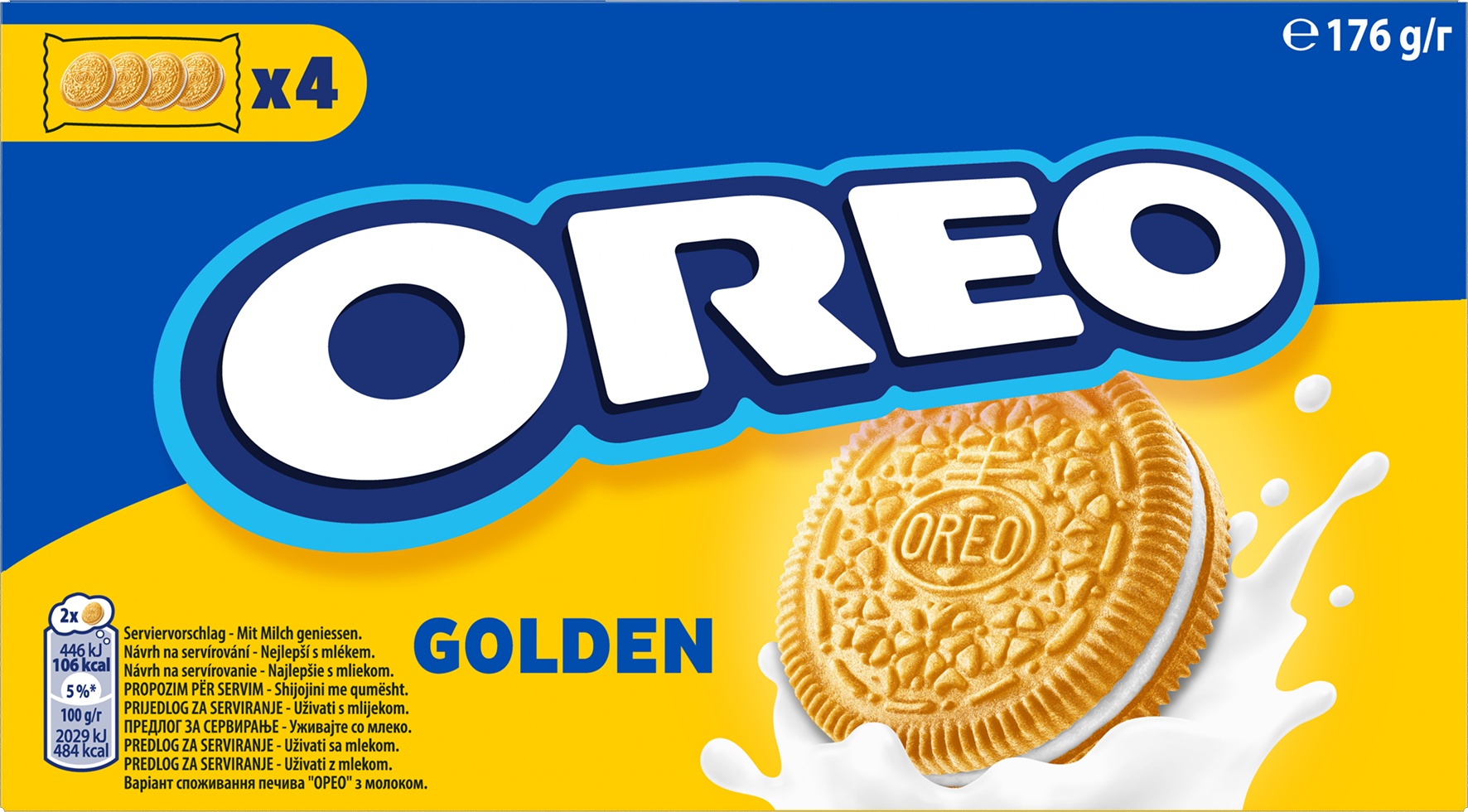 Slika za Keks golden box Oreo 176g