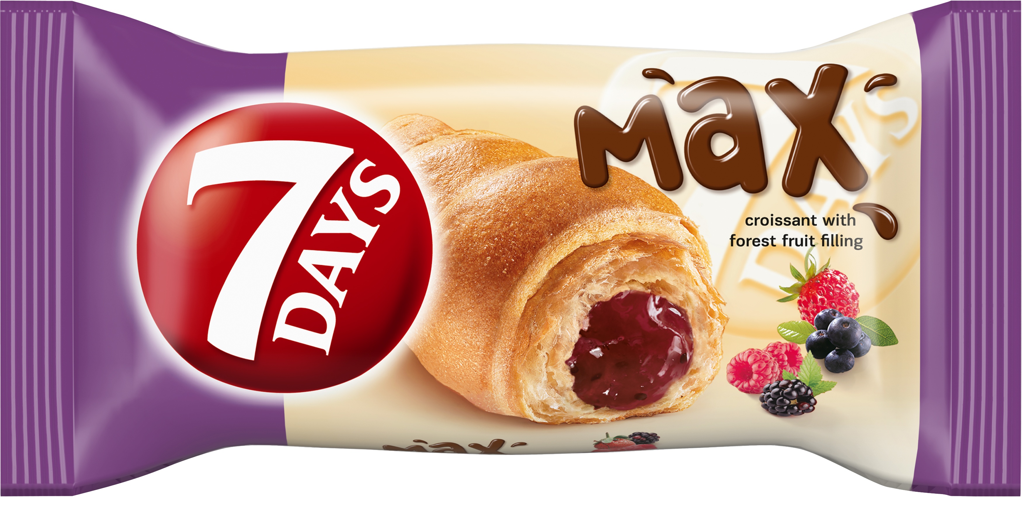 Slika za Kroasan sa šumskim voćem 7Days max 80g