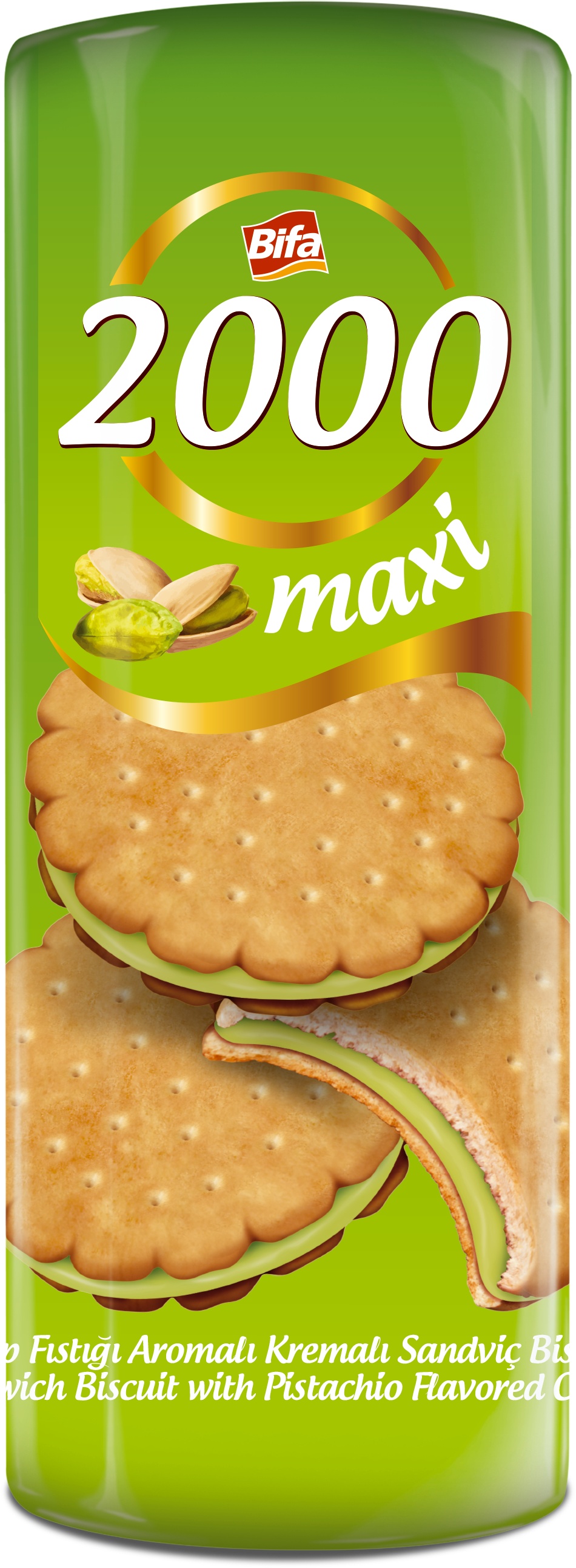 Slika za Sendvič keks s pistaćima Bifa 500g