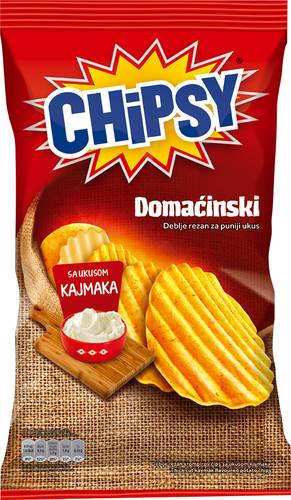 Slika za Čips domaćinski s kajmakom Chipsy 145g