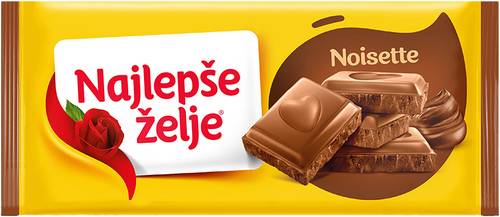 Slika za Čokolada noisette Najlepše želje 180g