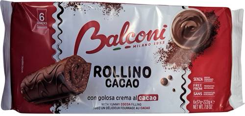 Slika za Rolat sa čokoladom Balconi 222g