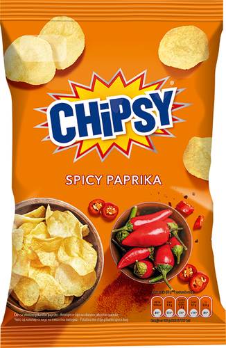 Slika za Čips spicy paprika Chipsy 55g