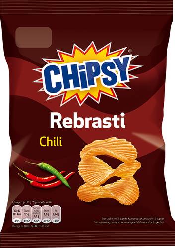Slika za Čips rebrasti chili Chipsy 55g