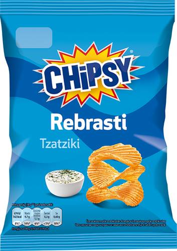 Slika za Čips rebrasti tzatziki Chipsy 55g