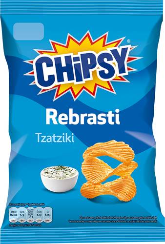 Slika za Čips rebrasti tzatziki Chipsy 85g