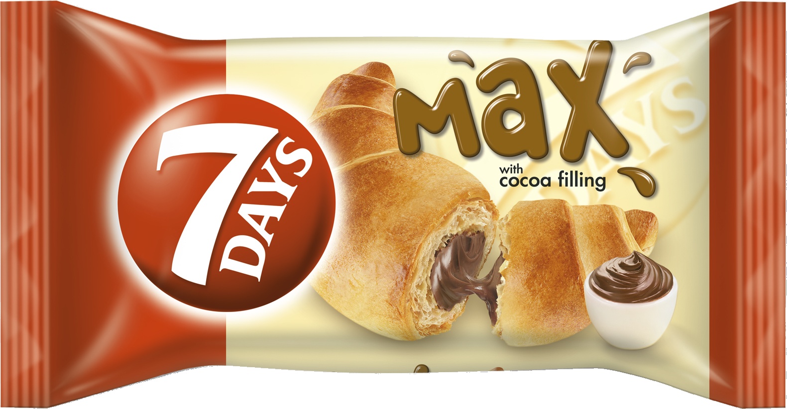 Slika za Kroasan max sa kakao kremom 7days 80g