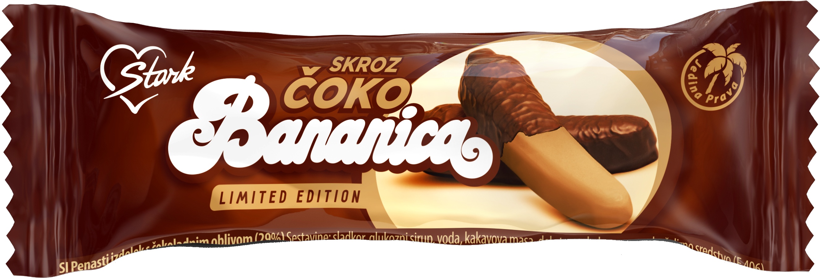 Slika za Čokoladna bananica skroz čoko Štark 32g