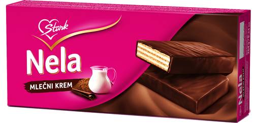 Slika za Napolitanke Nela sa mlečnim kremom 264g