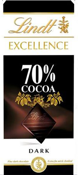 Slika za Čokolada  70% dark  Lindt excellence100g