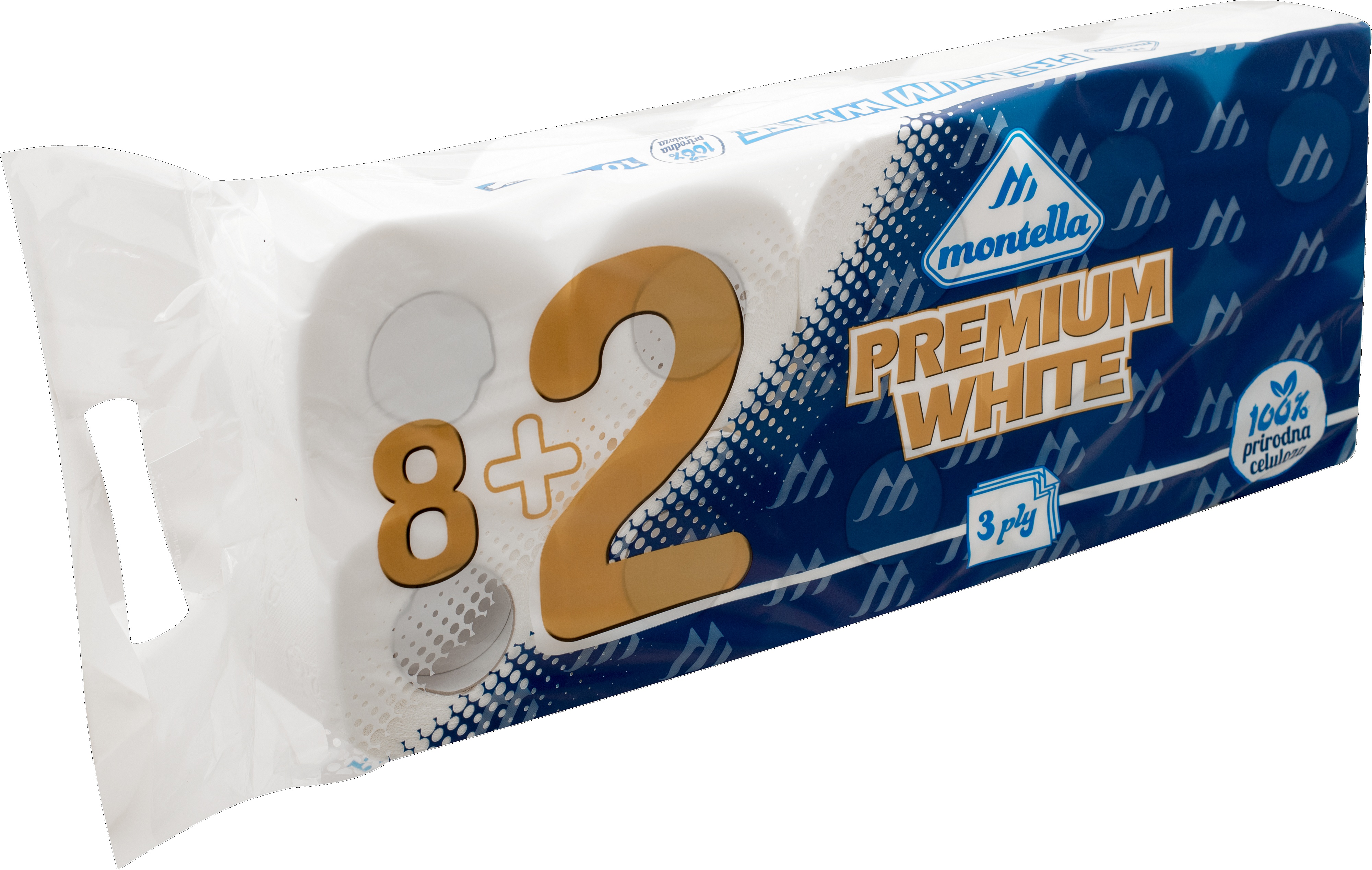 Slika za Toalet papir premium white Montella troslojni 10kom