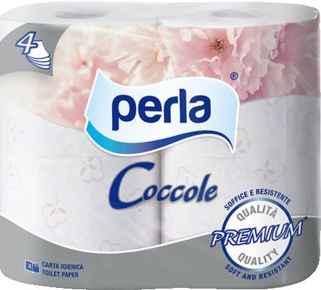 Slika za Toalet papir Perla coccole četvoroslojni 4kom