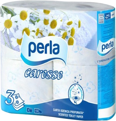 Slika za Toalet papir kamilica troslojni Perla 4kom