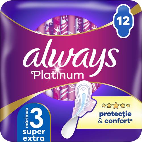 Slika za Higijenski ulošci duo platinum night Always 12kom