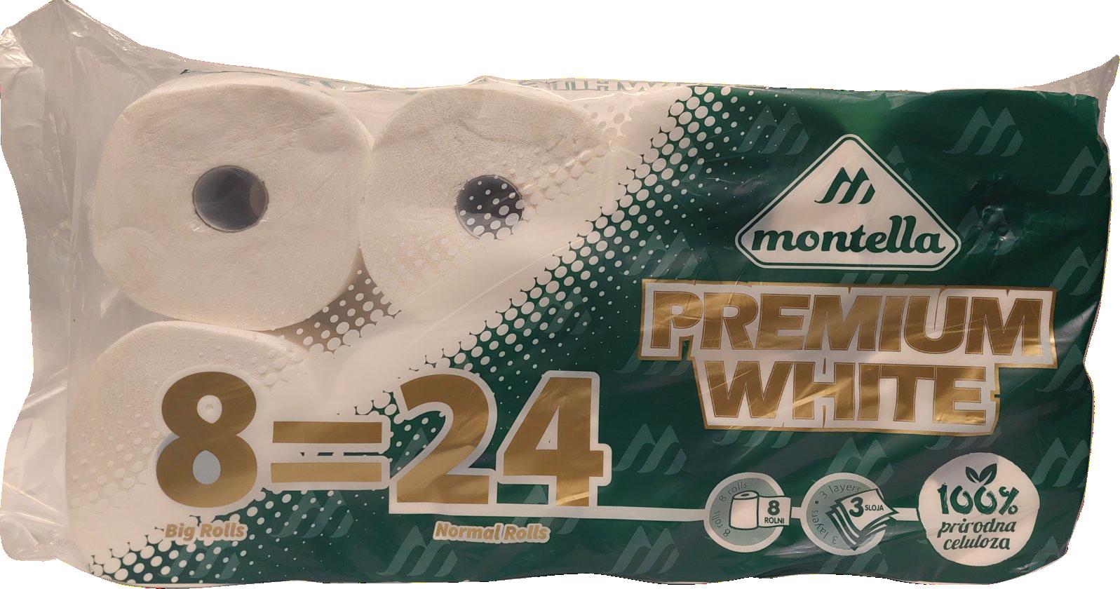Slika za Toalet papir ultra premium Montella 8u1