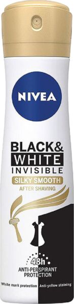Slika za Dezodorans Nivea black&white invisible silky smooth 150ml