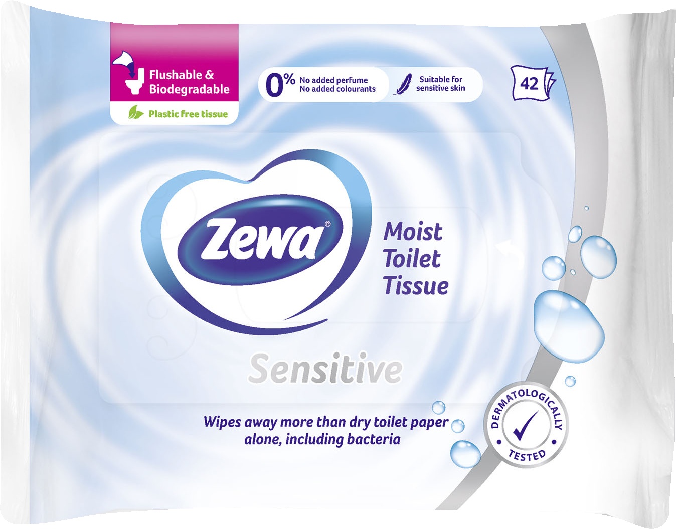 Slika za Vlažni toalet papir pure Zewa 42kom