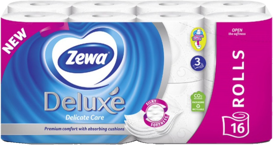 Slika za Toalet papir pure white Zewa Deluxe 16/1