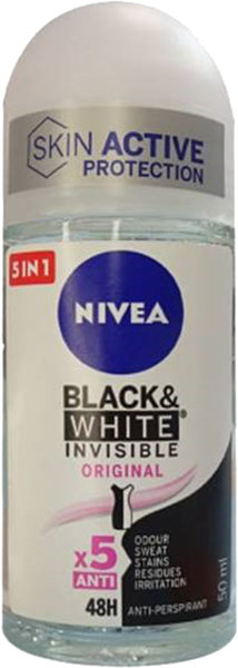 Slika za Dezodorans u stiku black&white Nivea 50ml