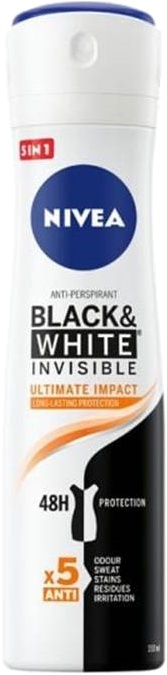 Slika za Dezodorans black and white invisible Nivea 150ml