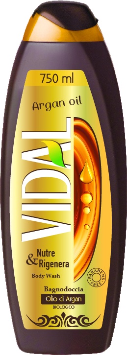 Slika za Gel za tuširanje argan oil Vidal 750ml