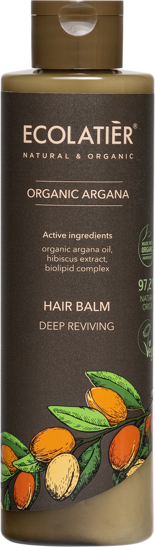 Slika za Balzam za kosu organic argana Ecolatier 250ml