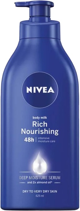 Slika za Mleko za telo hranljivo Nivea 625ml