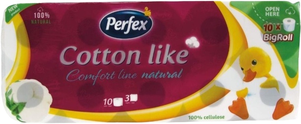 Slika za Toalet papir troslojni cotton like Perfex 10kom