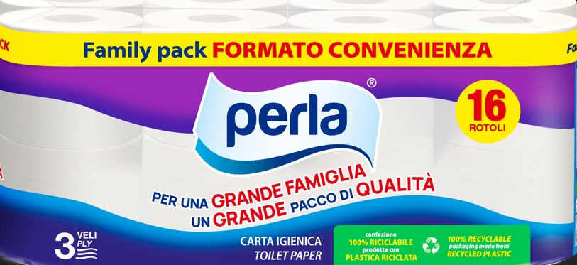 Slika za Toalet papir grande famiglia Perla 16/1