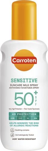 Slika za Mleko za sunčanje u spreju SPF50 Carroten milk 200ml