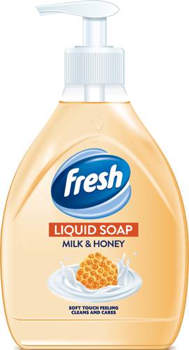 Slika za Tečni sapun med i mleko Fresh 500ml