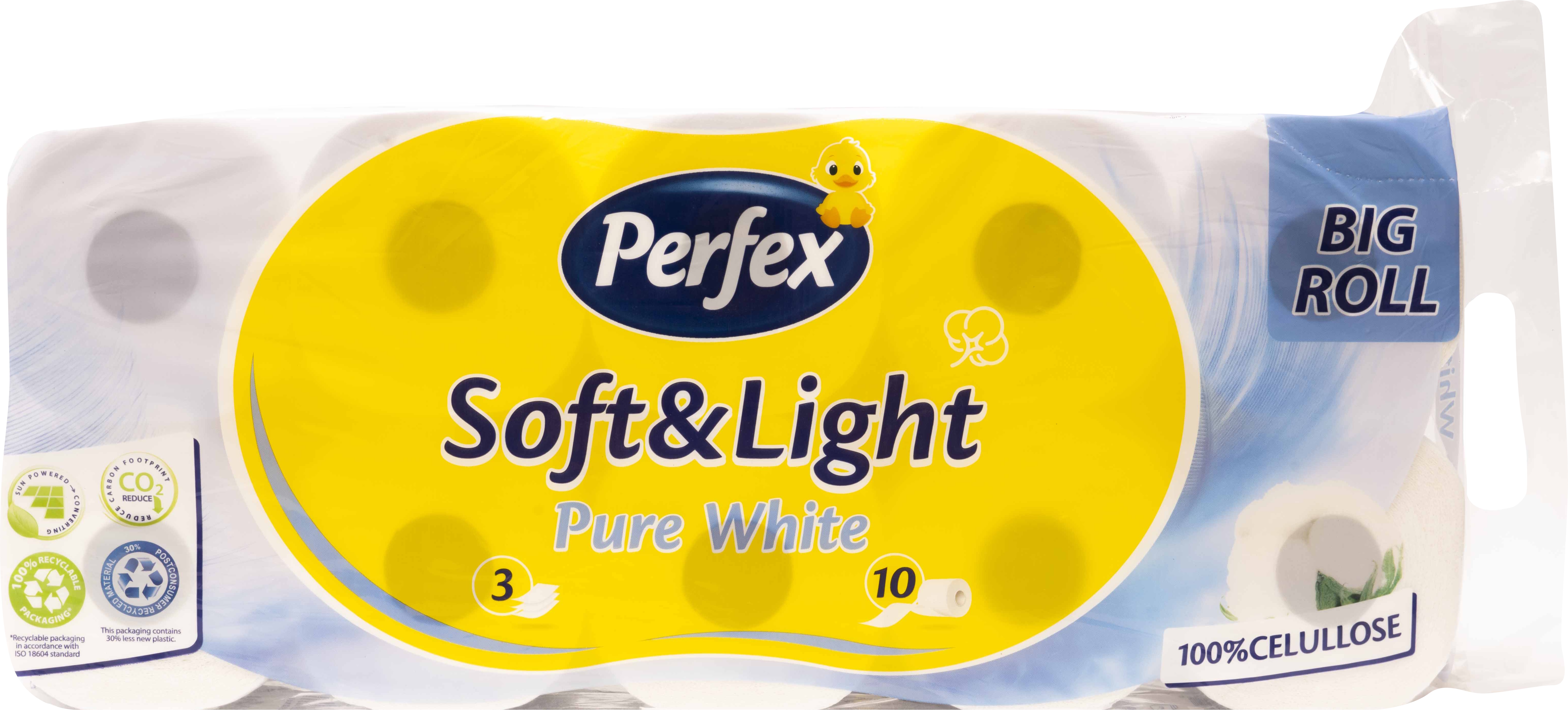 Slika za Toalet papir soft&light pure white Perfex 10/1