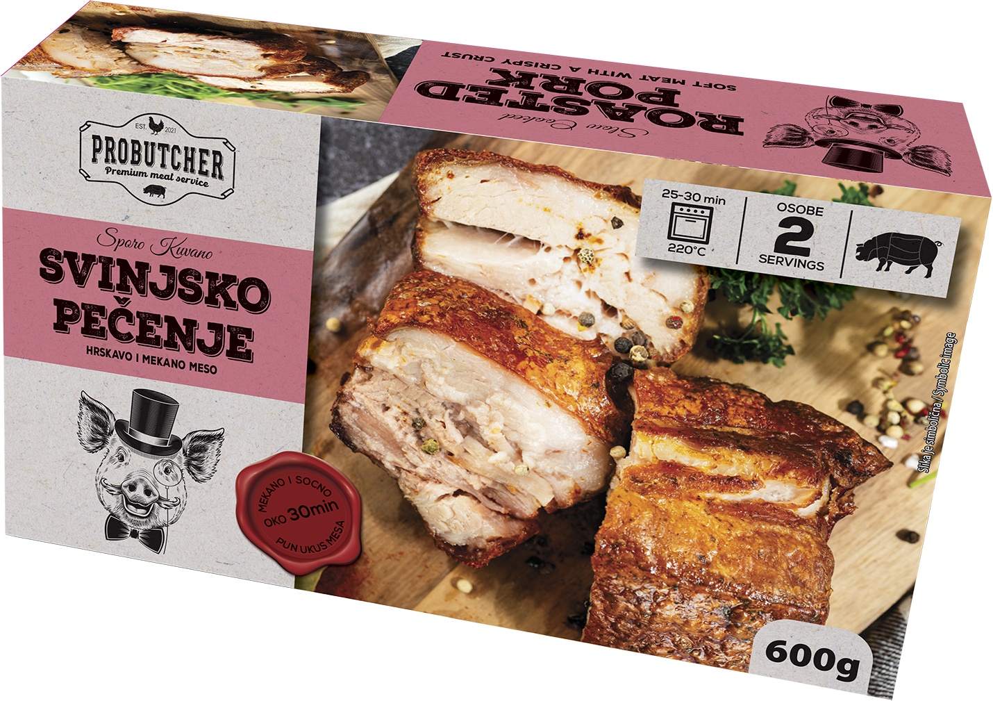 Slika za Pečenje svinjsko Probutcher 600g