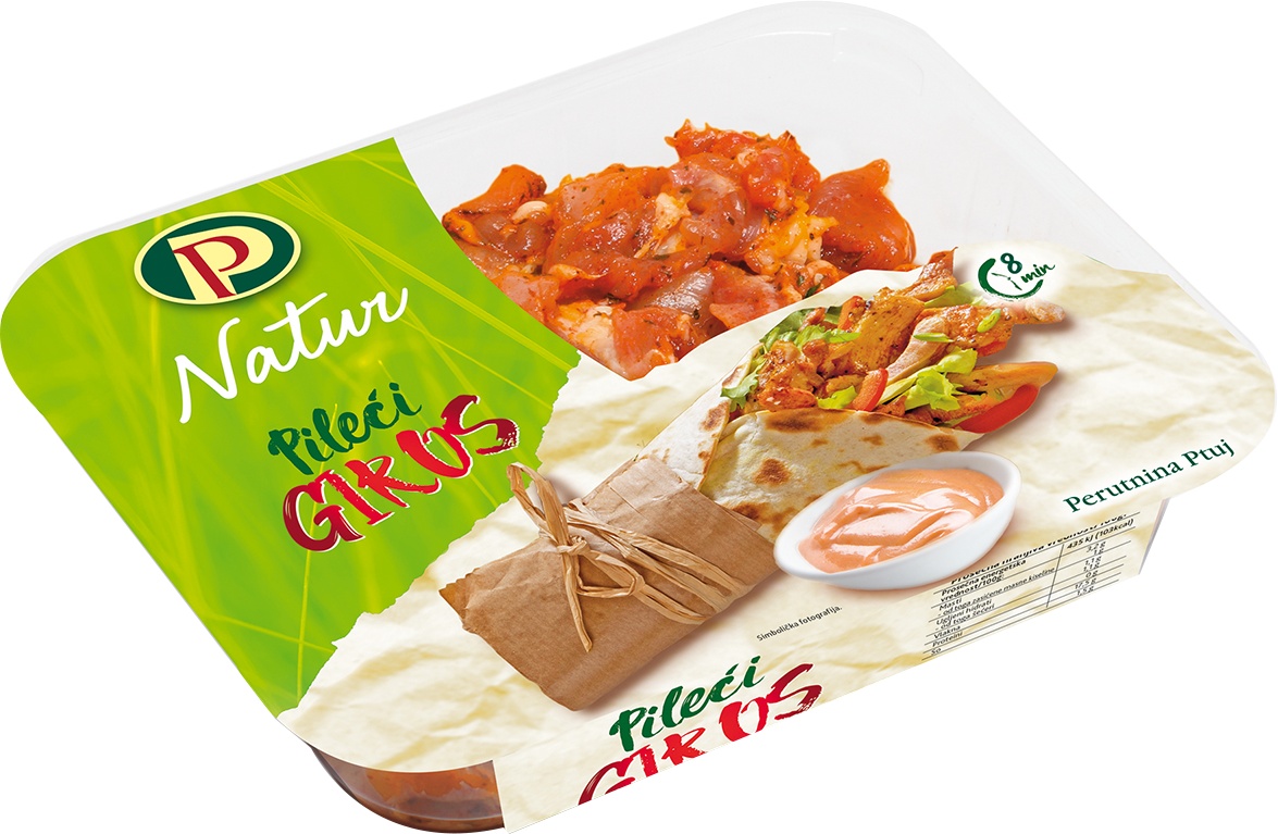Slika za Pileće meso za giros Perutnina 540g