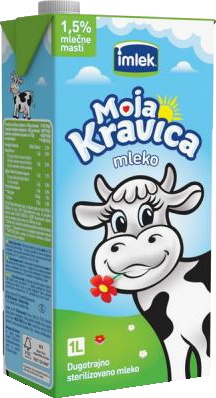 Slika za Mleko 1.5%mm Moja Kravica 1l