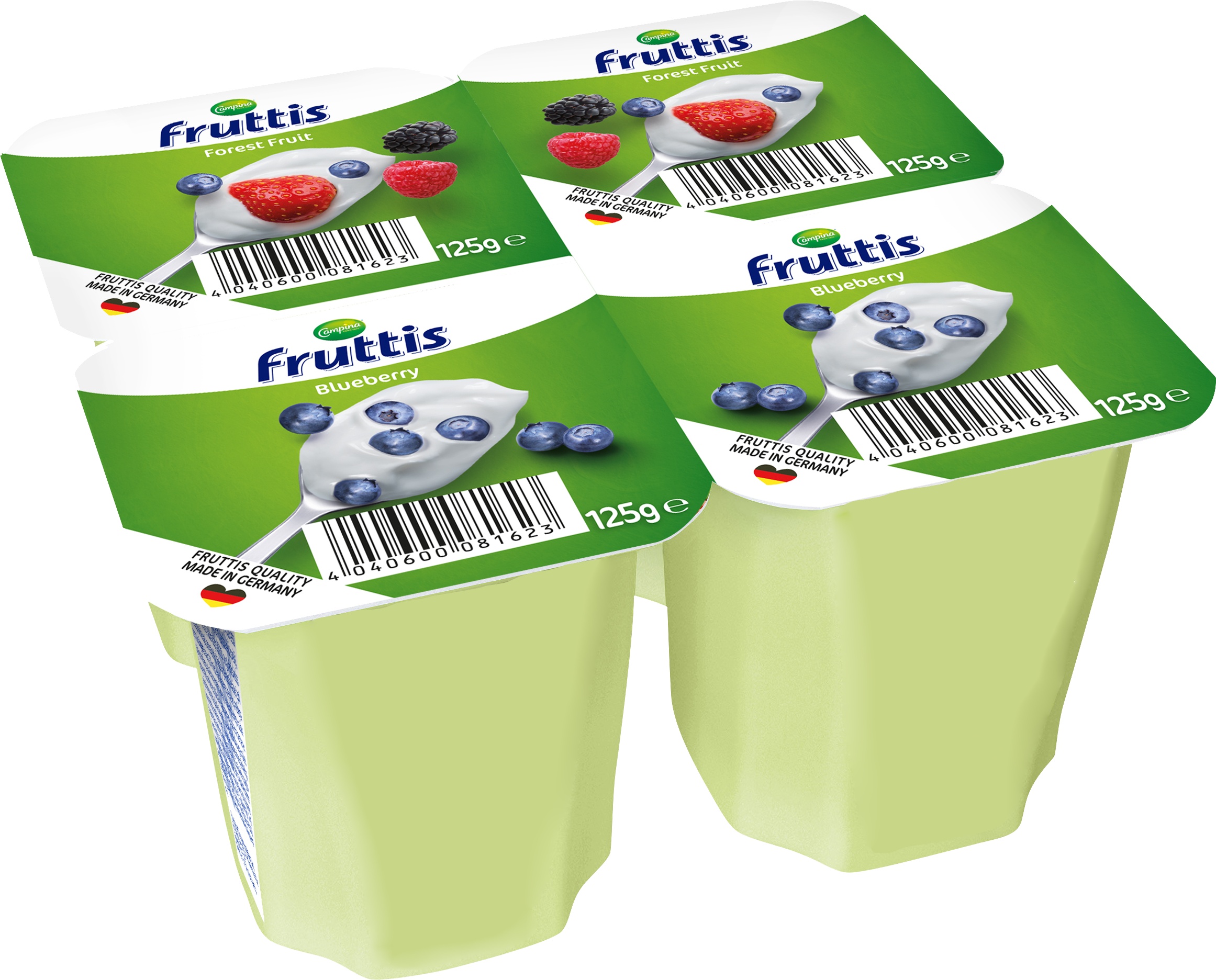 Slika za Voćni jogurt borovnica i šumsko voće Fruttis 125g