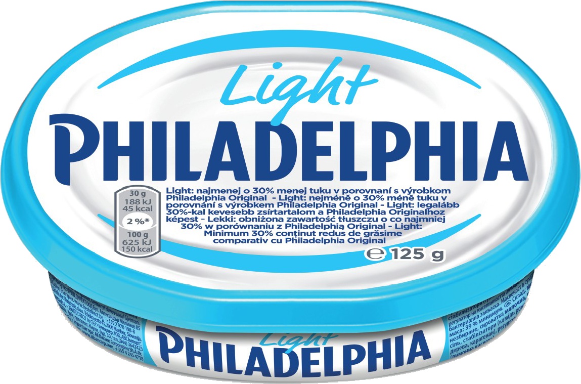 Slika za Sirni namaz light Philadelphia 125g